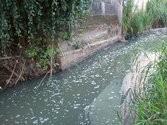 Poluição no bairro São Sebastião