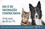 Congonhas: campanha de vacinação contra raiva começa na próxima semana