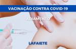 Prevista para amanhã, vacinação para pessoas de 43 anos é adiada em Lafaiete