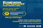 Gerdau oferece 25 novas oportunidades para pessoas com deficiência em Minas Gerais