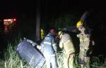 Motorista perde controle do carro e bate em árvore na estrada de Ouro Branco