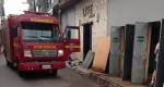 Incêndio atinge recepção de casa de shows em Congonhas na manhã desta segunda