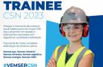 CSN abre vagas para trainees de qualquer área de formação