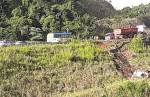 Motorista morre após carreta cair em barranco na MG-383