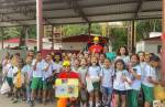 Bombeiros ministram palestras de prevenção de acidentes domésticos a estudantes de CL