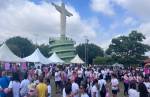 4ª caminhada contra o câncer de mama reúne centenas de pessoas em Lafaiete