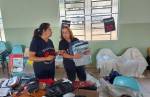 Grupo de voluntárias realiza bazar solidário na praça CEU, em Lafaiete 