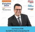 André Menezes ao vivo: acompanhe agora a entrevista no Ciclo de Debates pelo YouTube